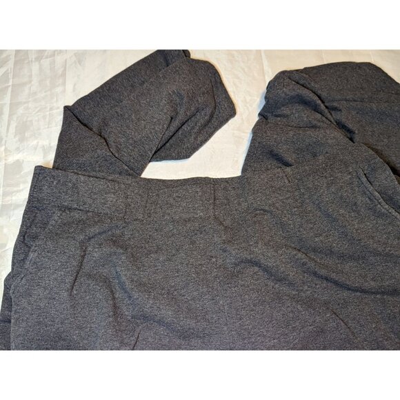 Torrid Women's Size 4 Charcoal Gray Sweatpant Longe Wear/ Dressy Pants Pockets - Picture 9 of 16